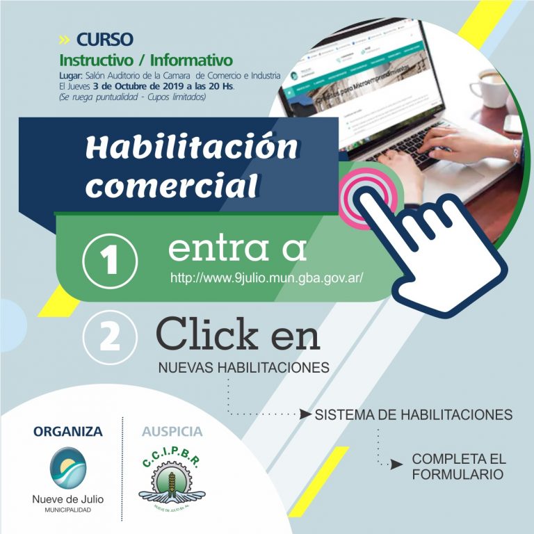 Capacitación gratuita: Habilitación Comercial