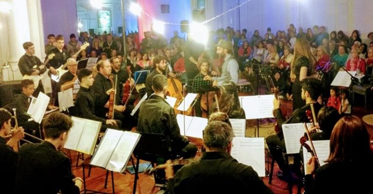 Festejo de la Orquesta de 9 de Julio, a sala llena