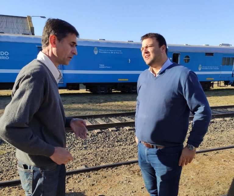El Intendente avanza con las gestiones para la vuelta del tren