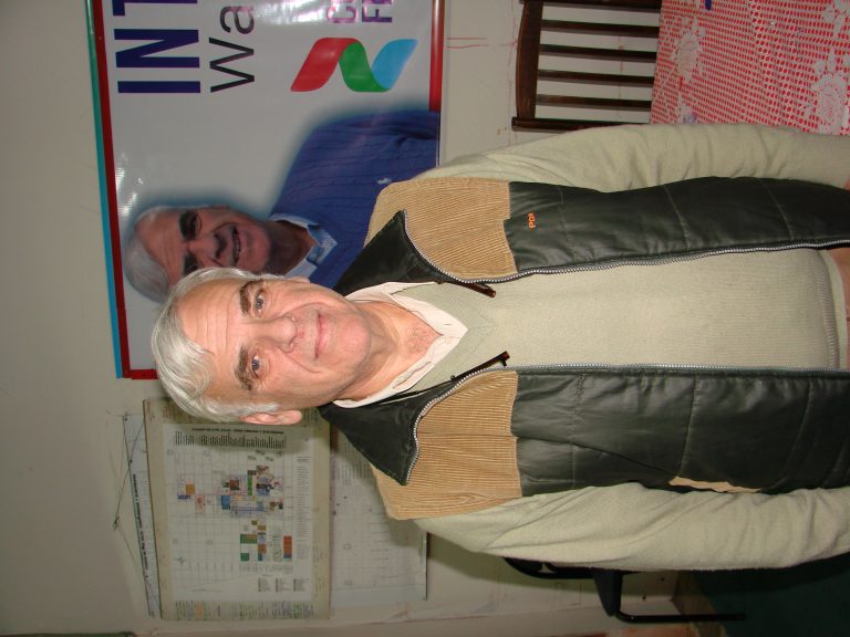 Tierra y vivienda, temas de la agenda de Walter Battistella