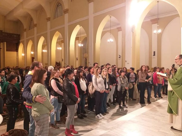 Las embarazadas recibieron un bendición especial