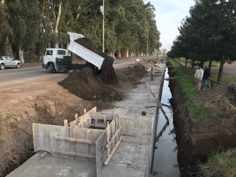 Se culminan obras de canalización