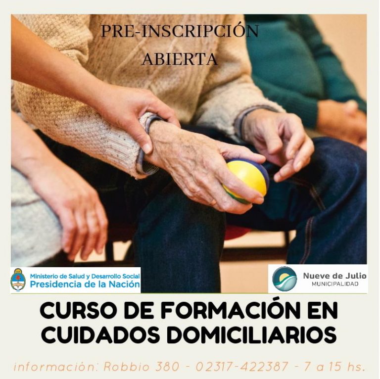 Curso de Formación en Cuidados Domiciliarios