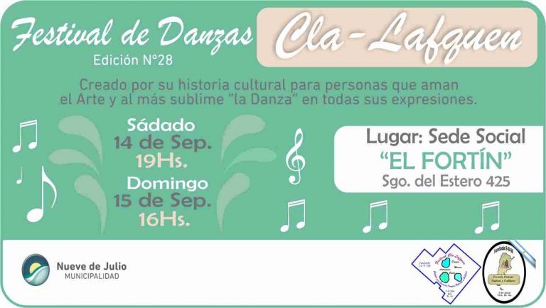 El Festival Cla Lafquen prepara su 28º edición