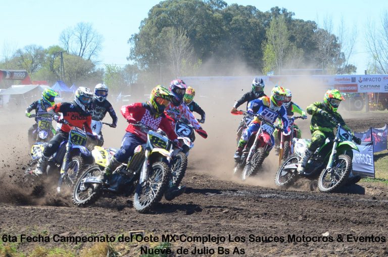Pasó con éxito el motocross por «Los Sauces»