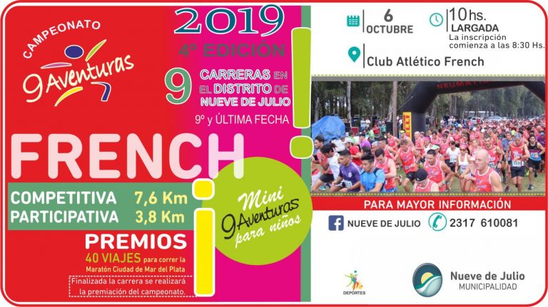 «9 Aventuras» cierra su temporada 2019 en French