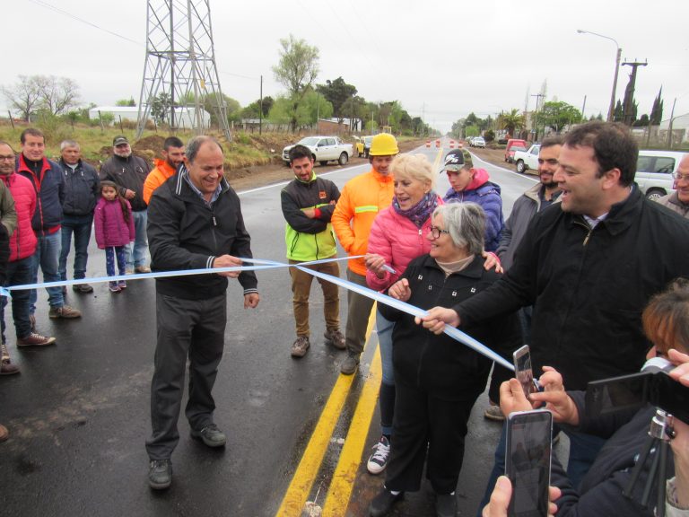 Se inauguró el Acceso Urquiza