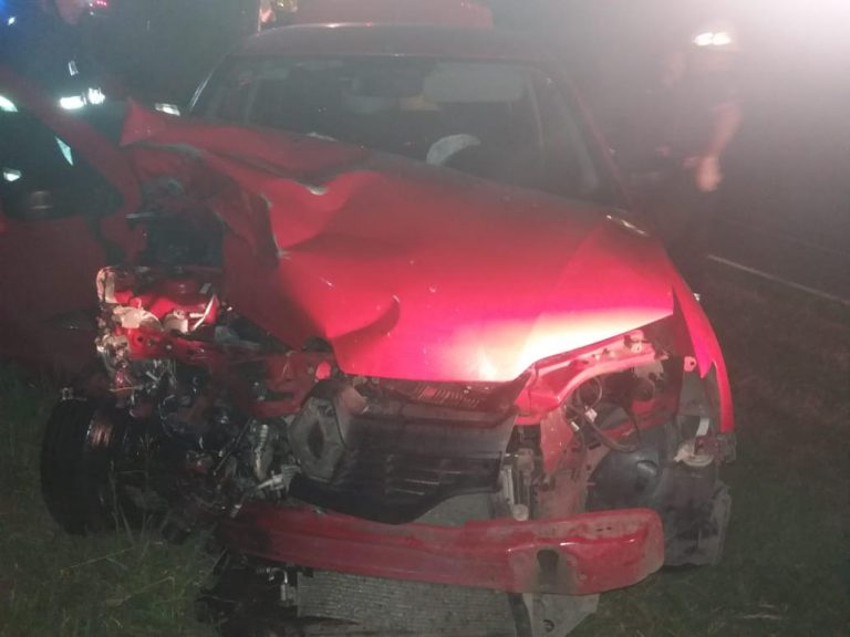 Accidente en Ruta 5: no fue tragedia de milagro