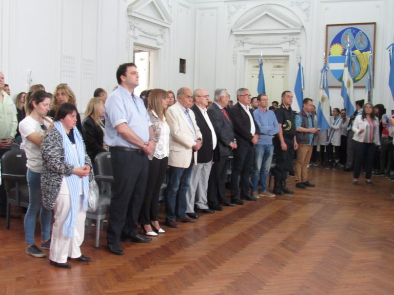 Se realizó el acto del 156º aniversario