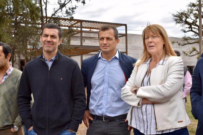 Urtubey con Bucca y Stolbizer en Junín