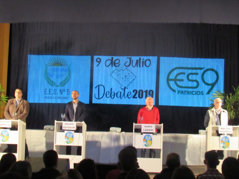 Elecciones: 9 de Julio tuvo su debate