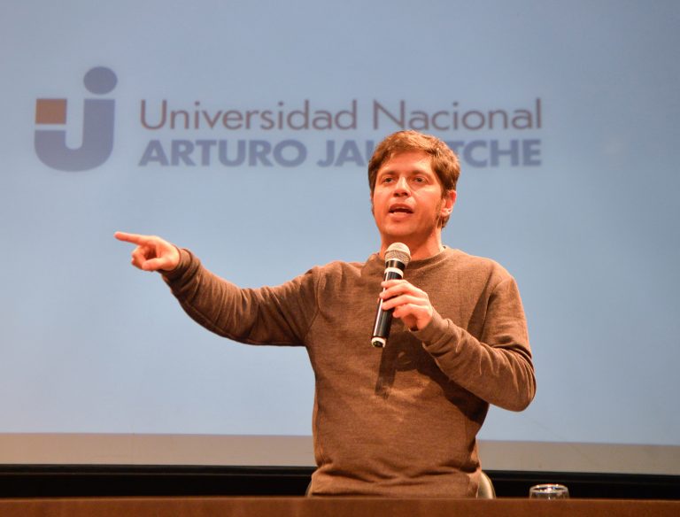 Kicillof dijo que mencionó «algo que quieren negar» y prometió combatir el narcotráfico