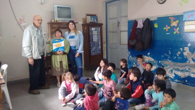 Gesto solidario para «El Hogar del Niño» de Paulita Furno Cornetta