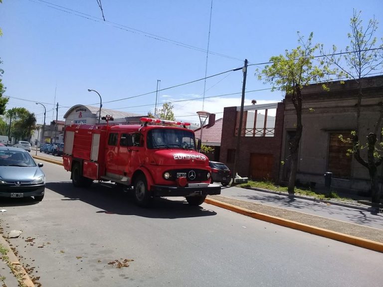 En horas de la tarde de ayer: incendio en el basural de French