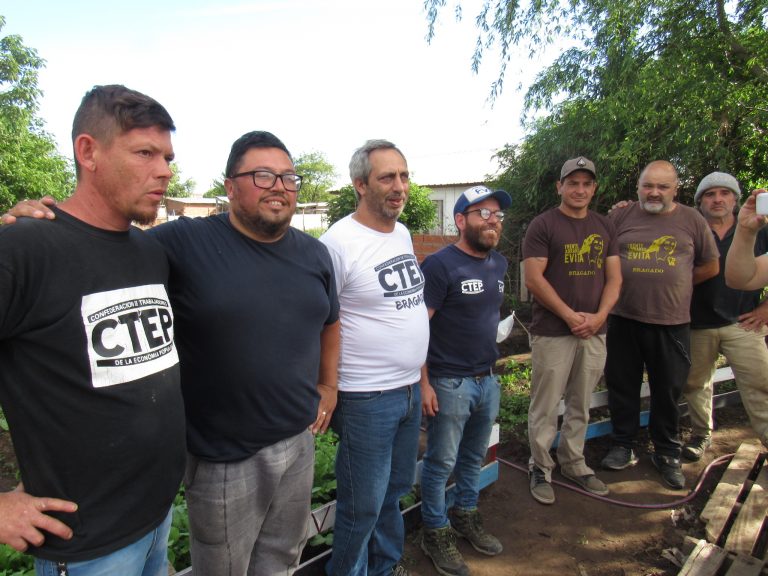 Cuenta con una huerta el Movimiento «Evita»