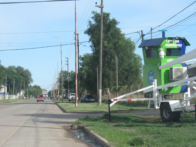 Ciudad Nueva: instalan Torre de Monitoreo Policial