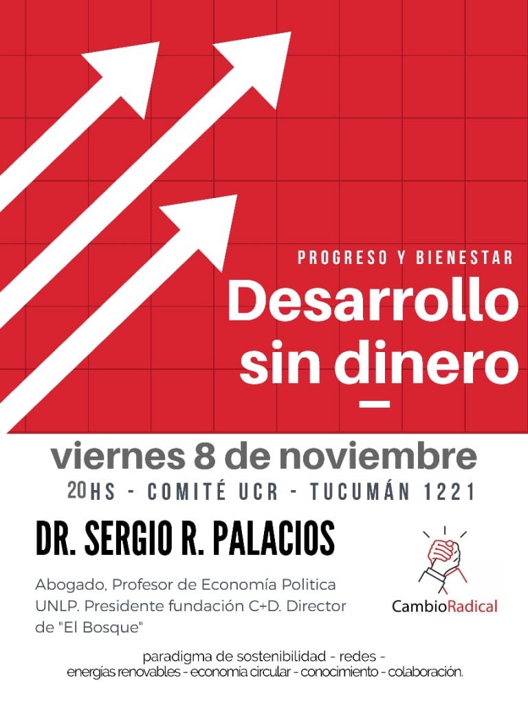 Charla-Debate “Desarrollo sin dinero. Progreso y Bienestar”