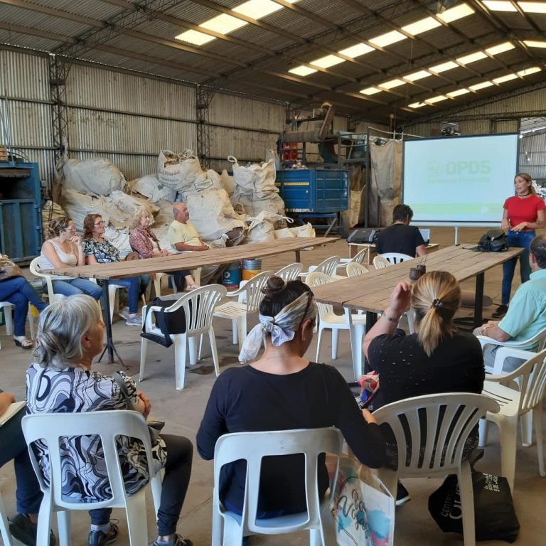 Se dictó el 1er.Taller de Compostaje domiciliario
