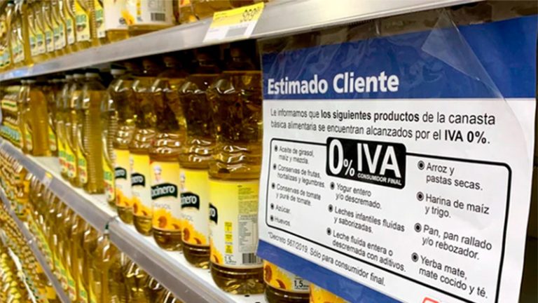 DEUCO pide prórroga de la exención del IVA a alimentos