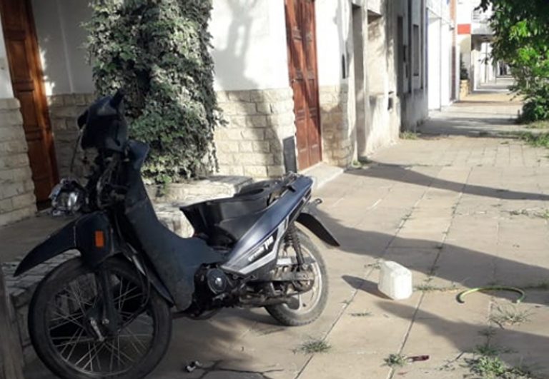 Esta mañana: perdió la vida un motociclista