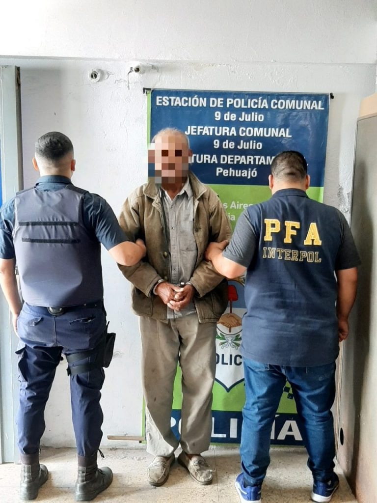 Detienen en Norumbega a una persona buscada por Interpol