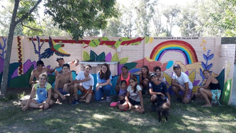 Quiroga: Positiva acción del grupo «Adolescentes en Acción»