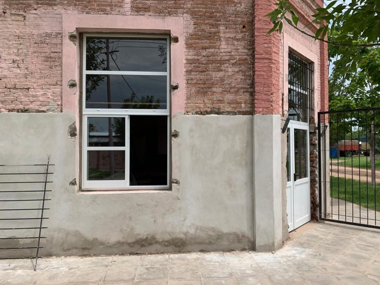 Quiroga: Obras en el Centro Educativo Complementario N°803