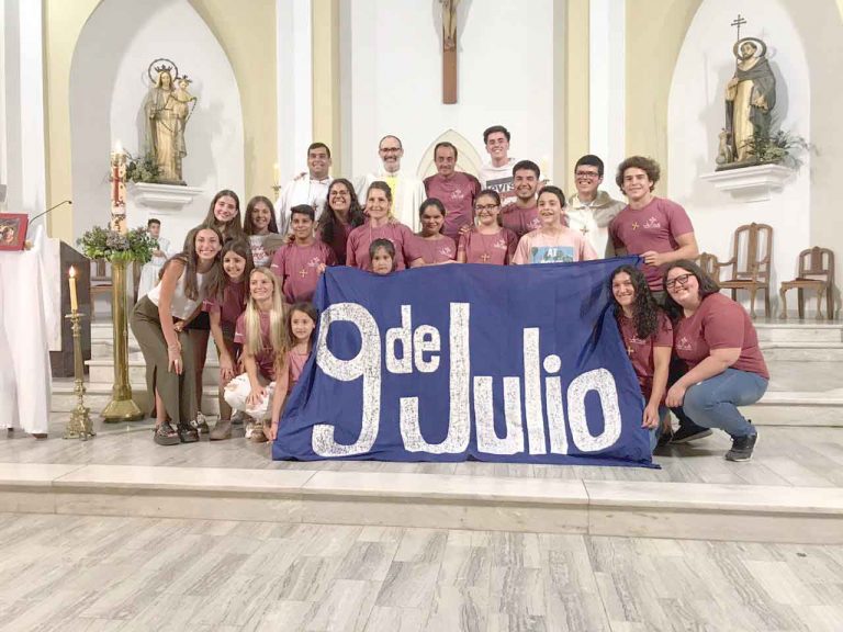 Jóvenes católicos de Nueve de Julio misionan en tierra santiagueña