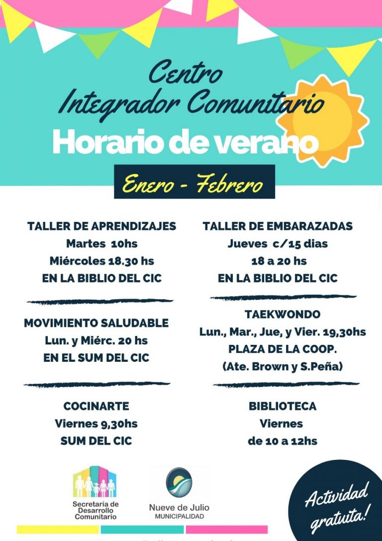 Talleres de Verano del CIC