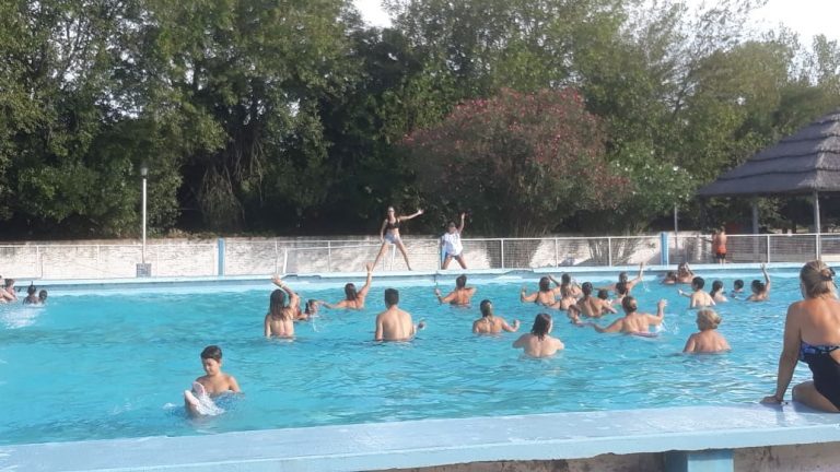 En el Club Libertad: Se llevó a cabo la Fiesta del Agua