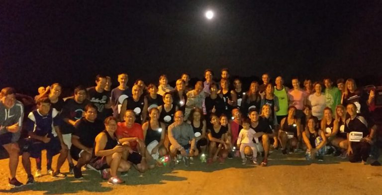 Los atletas tuvieron una nueva cita bajo la luna llena