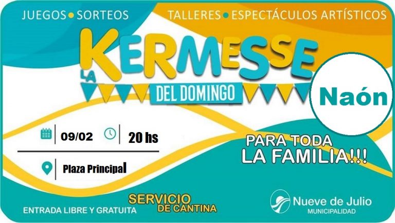 Las Kermeses 2020 continuarán en Naón