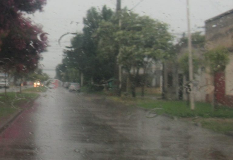 El nivel de lluvia fue muy variable