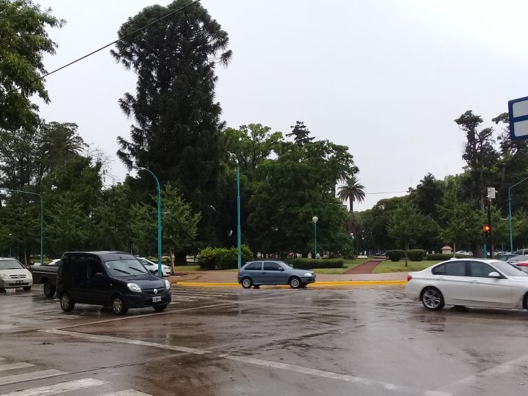 La lluvia fue dispar en el Partido