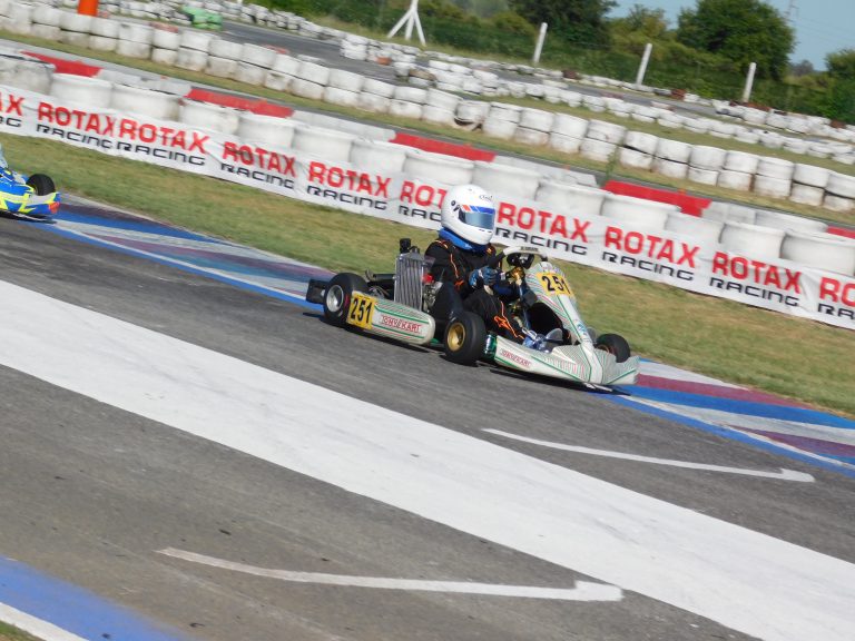 Santiago Baztarrica, cerca del podio