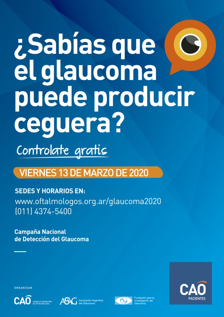 Oftalmólogos de todo el país harán chequeos gratuitos para detectar casos de glaucoma