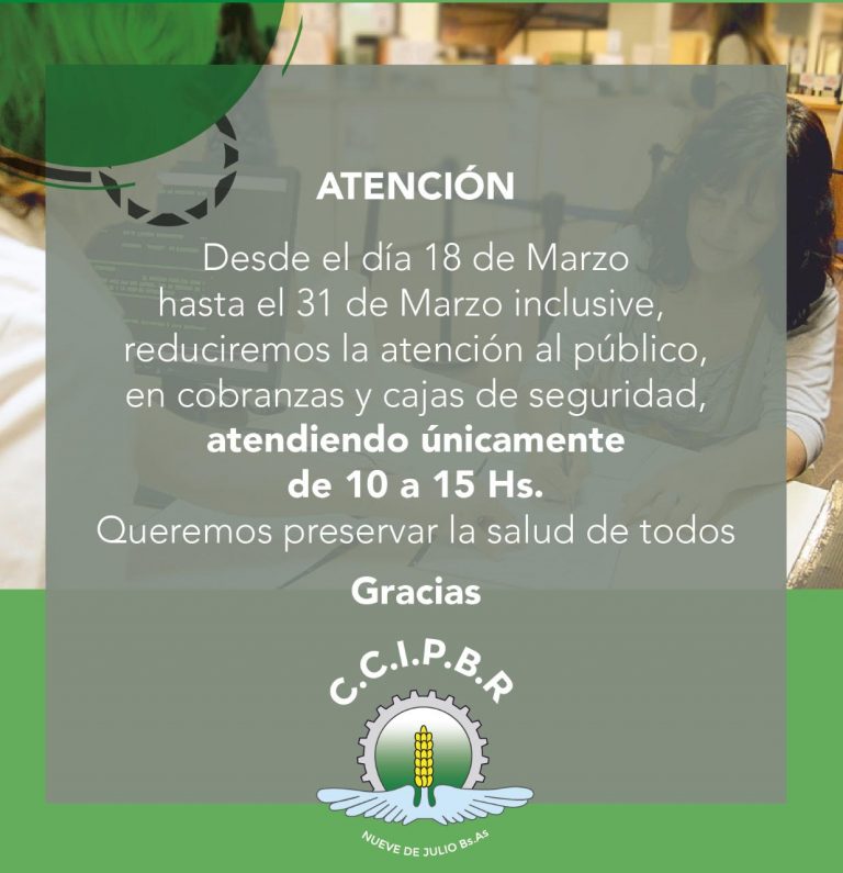 Cámara de Comercio: horario de atención