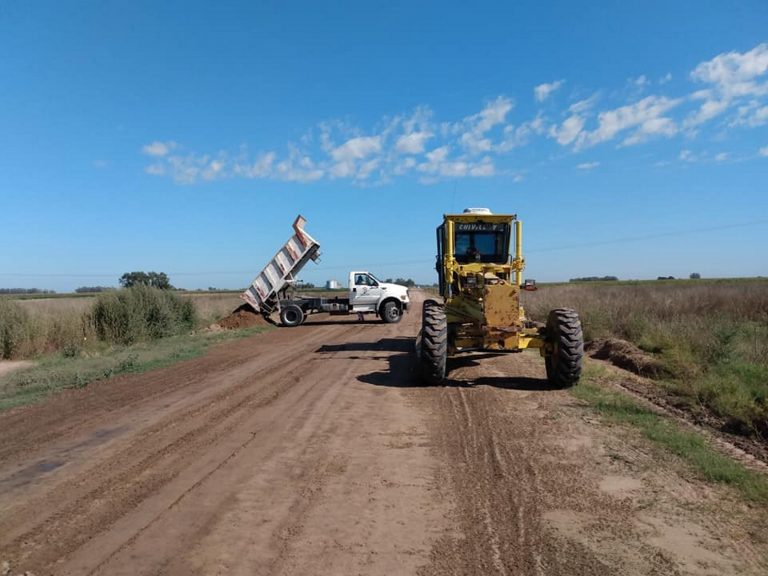 Estabilizado de suelo en el Acceso a Patricios