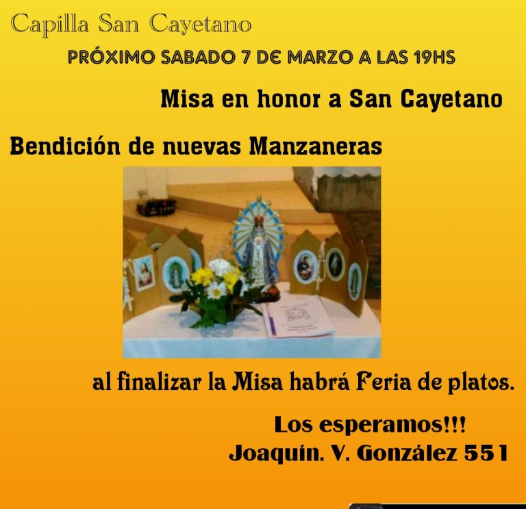 Misa en San Cayetano