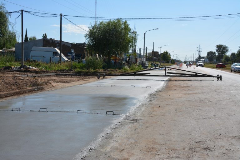 Quedó finalizado el ensanche de la Avenida Urquiza