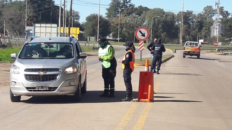Siguen los controles estrictos en los accesos a la Ciudad