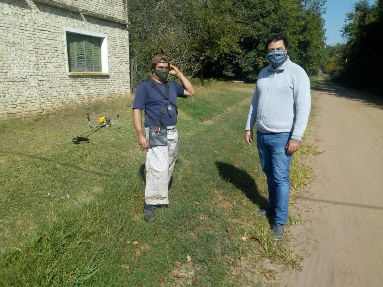 El Intendente recorrió localidades del Partido