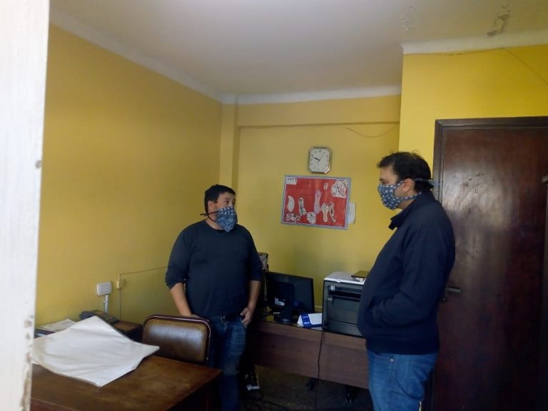 El Intendente continúa recorriendo las localidades del Partido