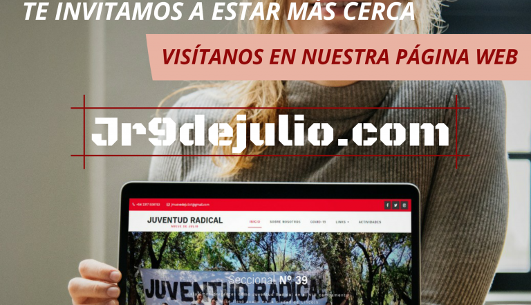 La Juventud Radical invita a «estar unidos»