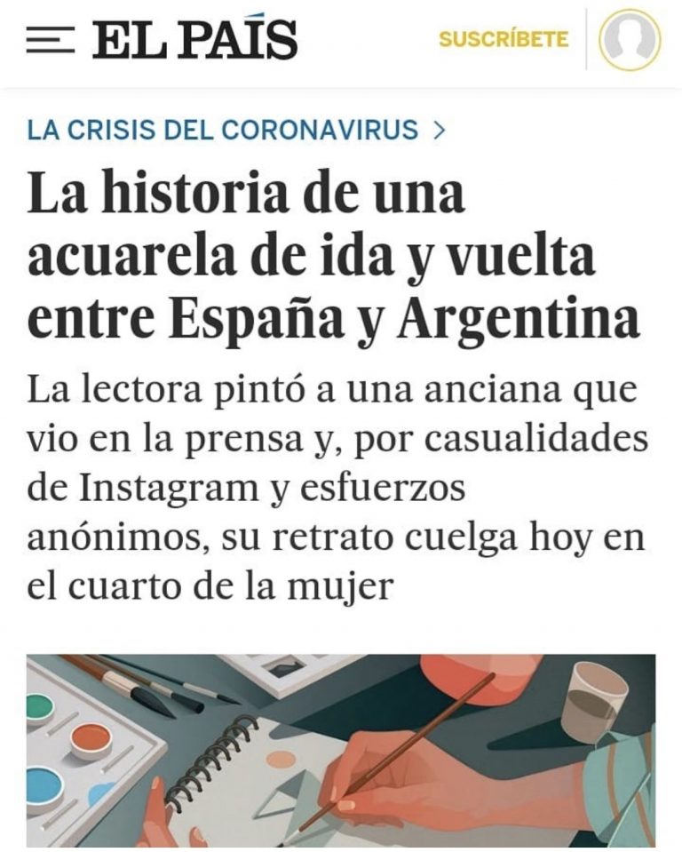 El País de España se hizo eco de una publicación de EL 9 DE JULIO