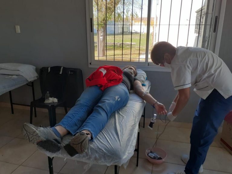 Excelente respuesta a la colecta de sangre