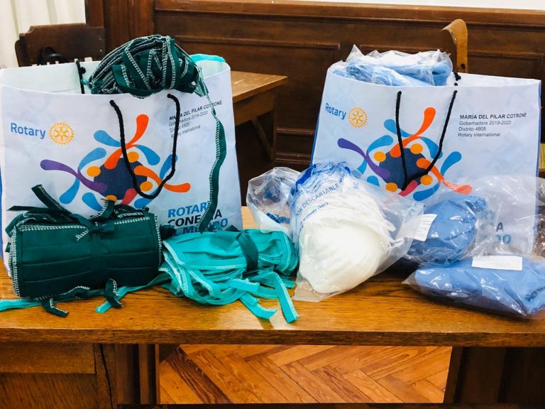 Rotary realizó donación al Comité de Crisis