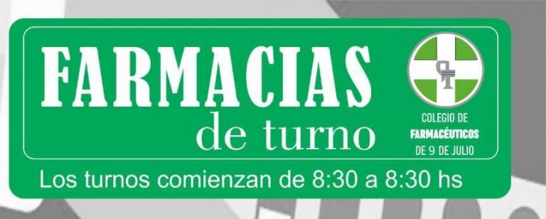 Farmacias de turno
