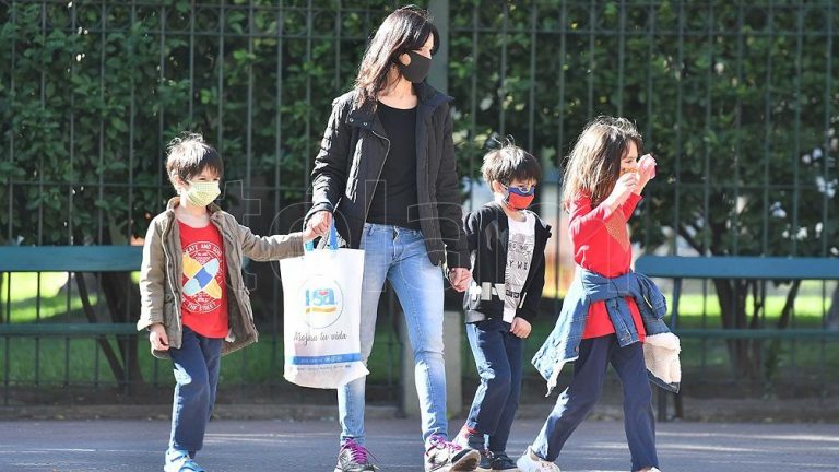 En Buenos Aires los niños salieron a las calles