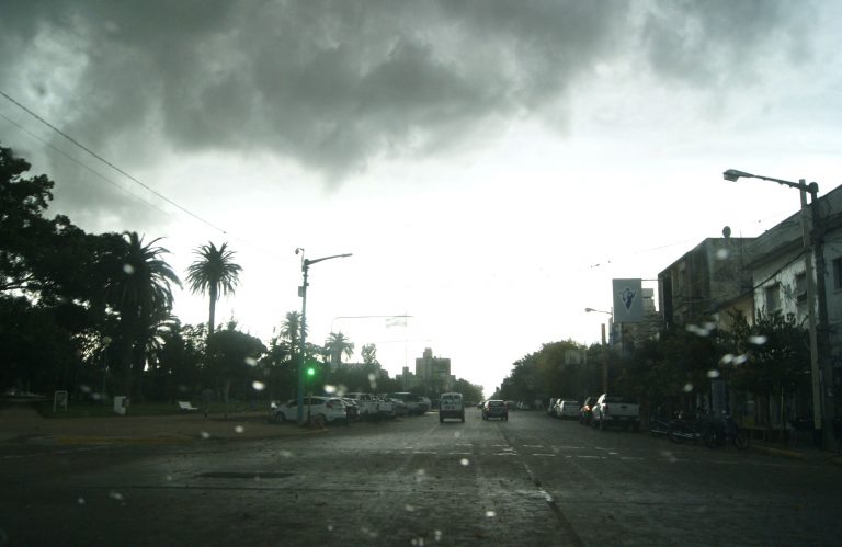 La tormenta se hizo presente